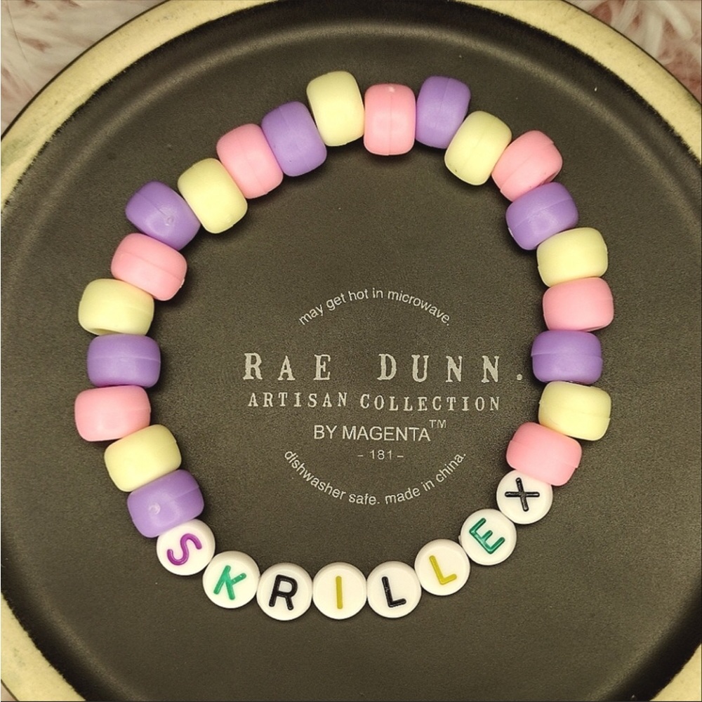 SKRILLEX KANDI BRACELET
